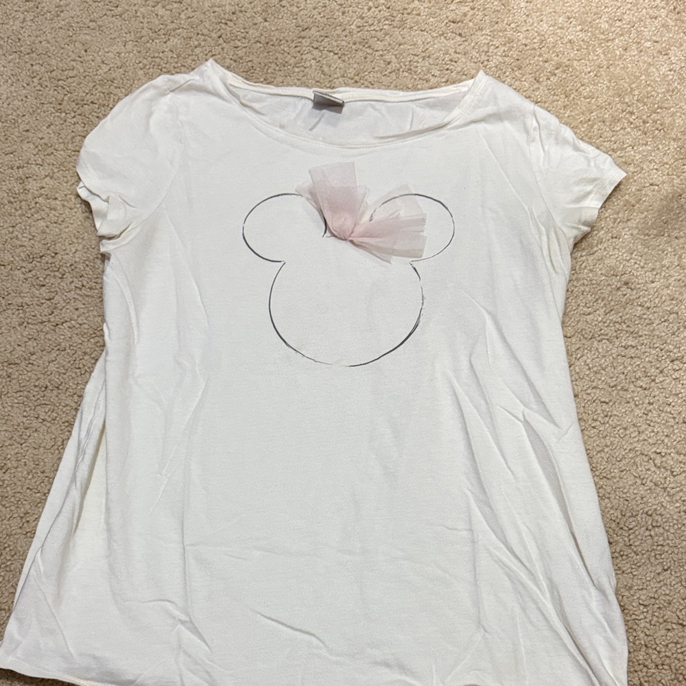 LC Lauren Conrad White Disney T-Shirt